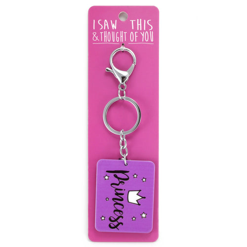 A KEYRING SAYING 'PRINCESS'