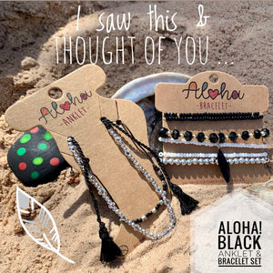 Black Aloha Gift Set