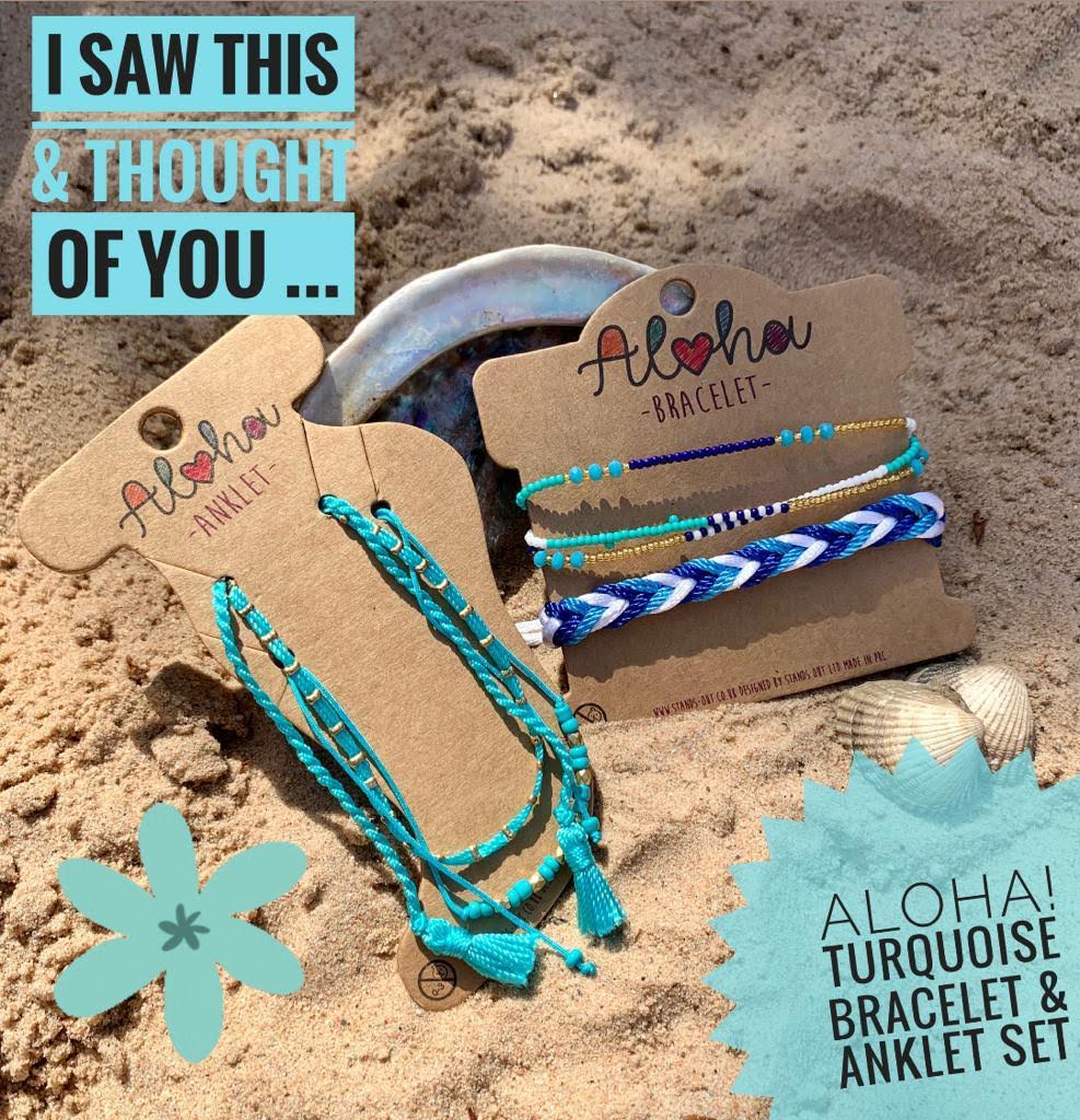 Turquoise Aloha Gift Set