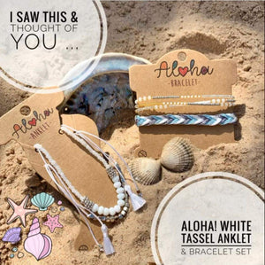 White Aloha Gift Set