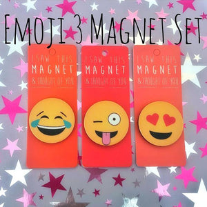 Emoji Fridge Magnet Gift Set