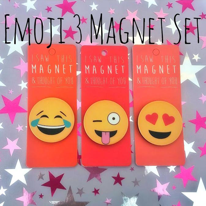 Emoji Fridge Magnet Gift Set