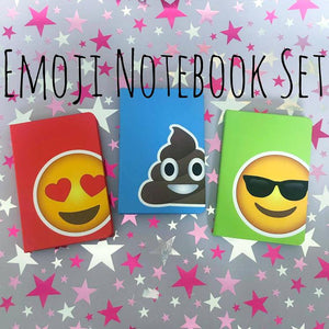 Emoji Notebook Gift Set