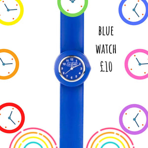 A blue watch