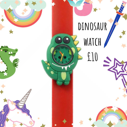 A dinosaur watch