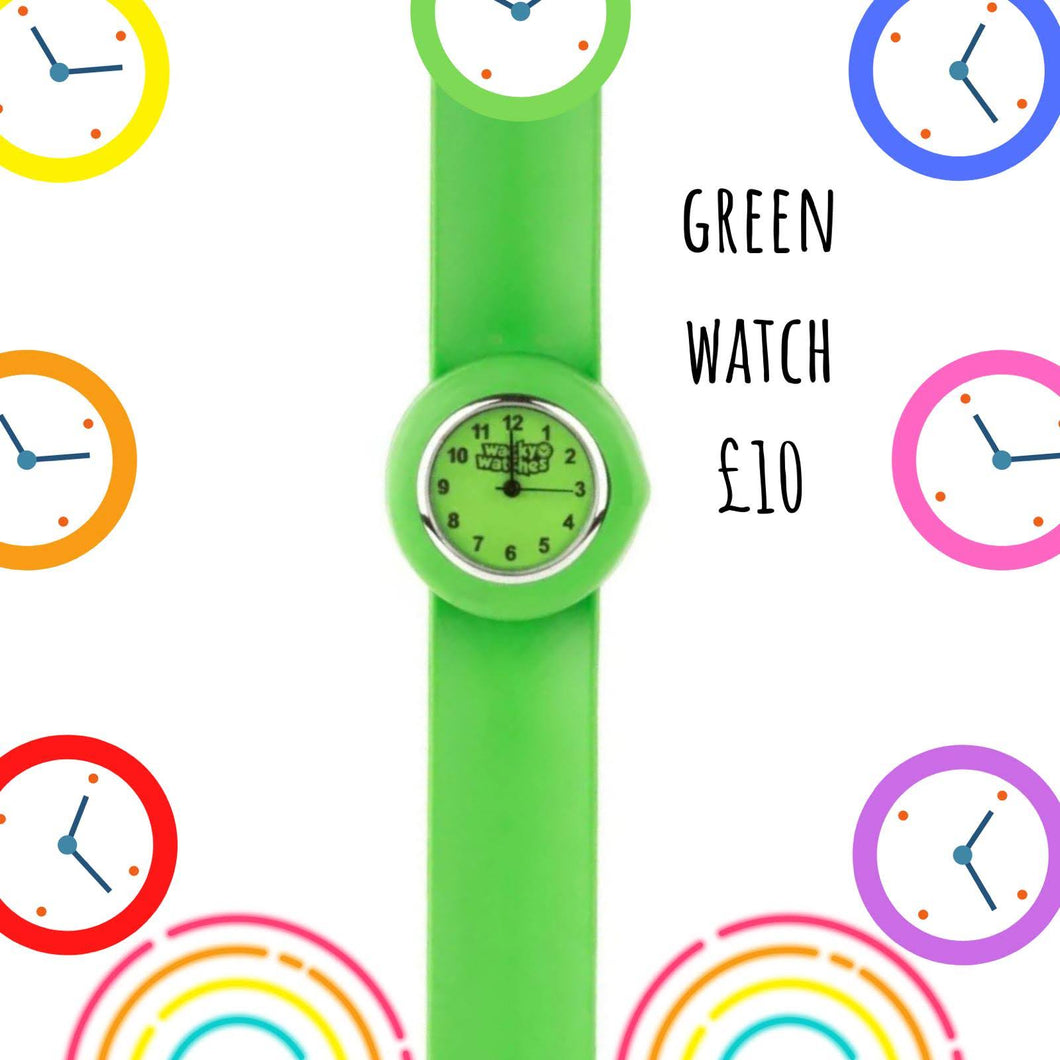 A green watch