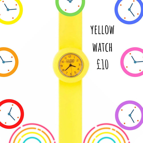 A yellow watch